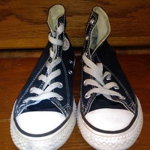 Converse All Star Black Youth Size 13 Used